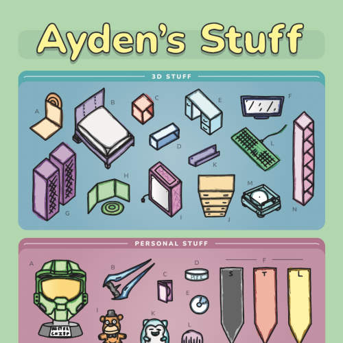 my stuff