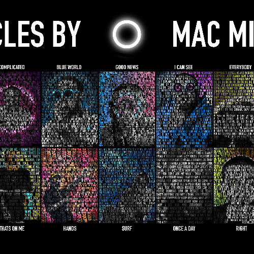 Mac Miller Circles poster